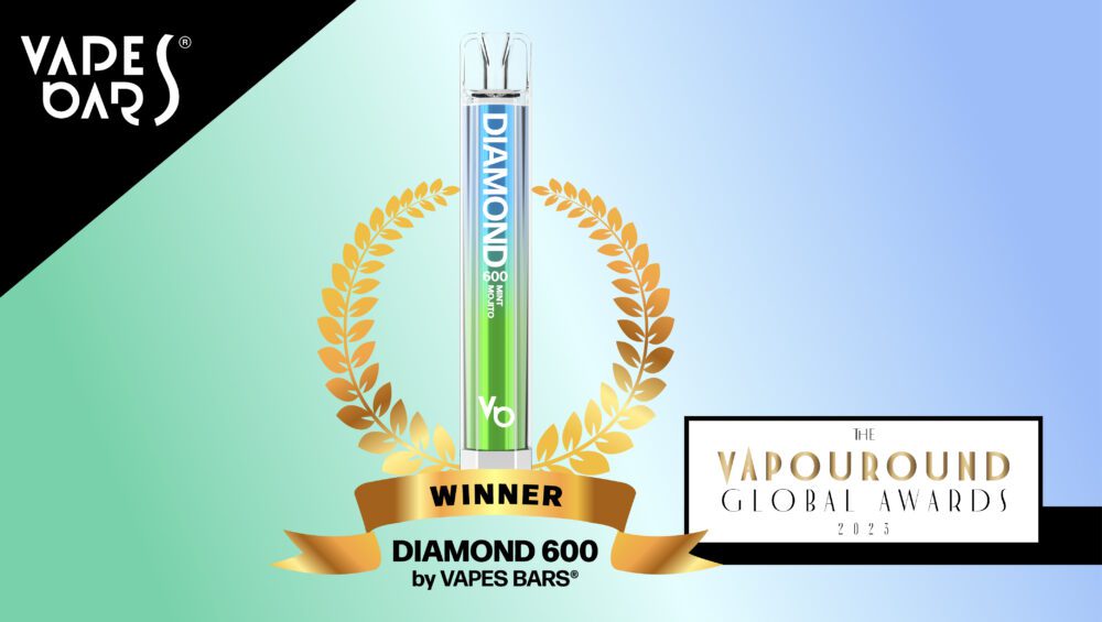 Diamond Mint Mojito wins best E-liquid at Vapouround Awards.